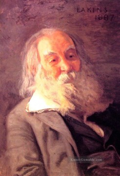 Walt Whitman Realismus Porträts Thomas Eakins Ölgemälde